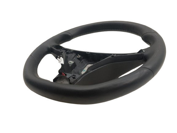 2012-2020 Tesla Model S X Black Heated Leather Steering Wheel 1036774-00-D OEM