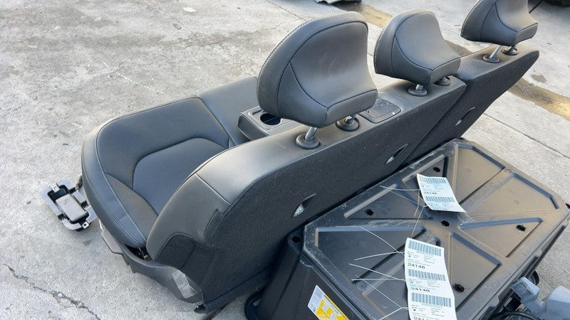 2022-2024 Kia EV6 Rear Left & Right 2nd Row Backseat Bench Seat Perforated Black