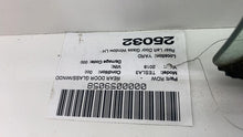 ⭕ 17-23 Tesla Model 3 Rear Driver Side Door Window Glass Left LH Single Pane OEM