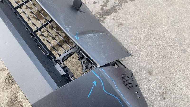 2024 2025 Tesla Cybertruck Front Bumper Cover w/ Grille & Lower Shield