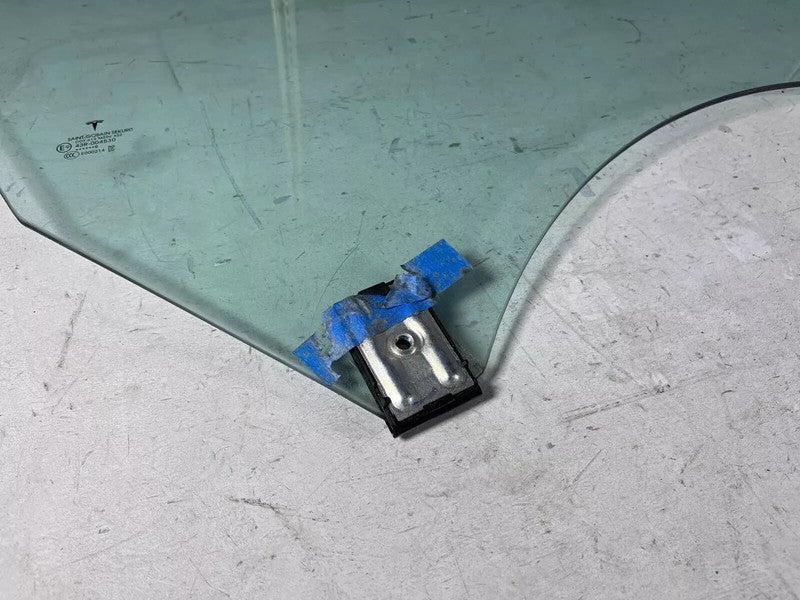 ⭕ 17-20 Tesla Model 3 Front Passenger Side Door Window Glass Right (Si