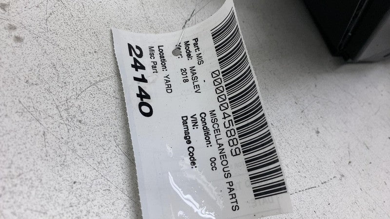 G26B151111N ⭕ 2017-2020 Levante Charcoal Canister Fuel Evaporator Master Cylinder 6700332860