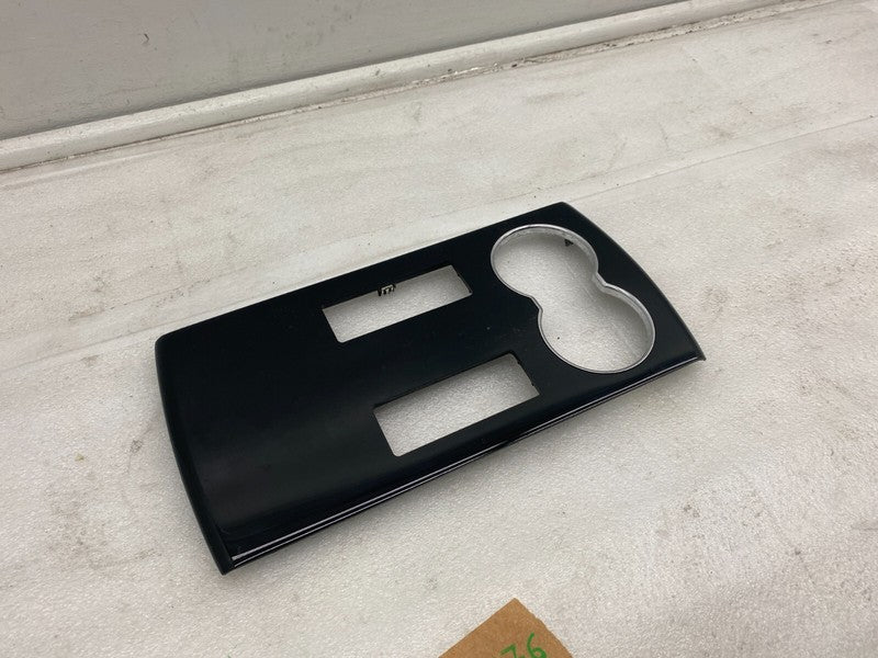 ⭕ 2012-2020 Tesla Model S Center Console Cupholder Decor Trim Cover Piano Black
