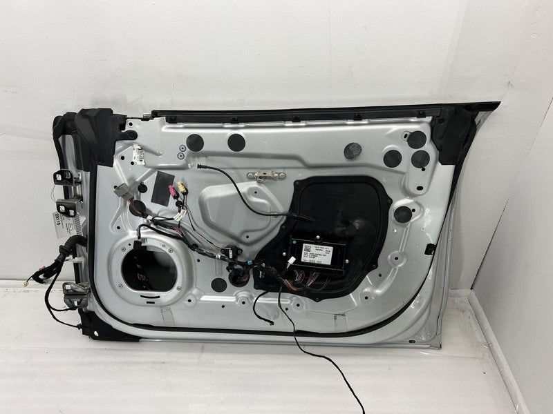 ⭕ 12-15 Tesla Model S Front Passenger Side Door Shell Panel Right RH Silver PMSS