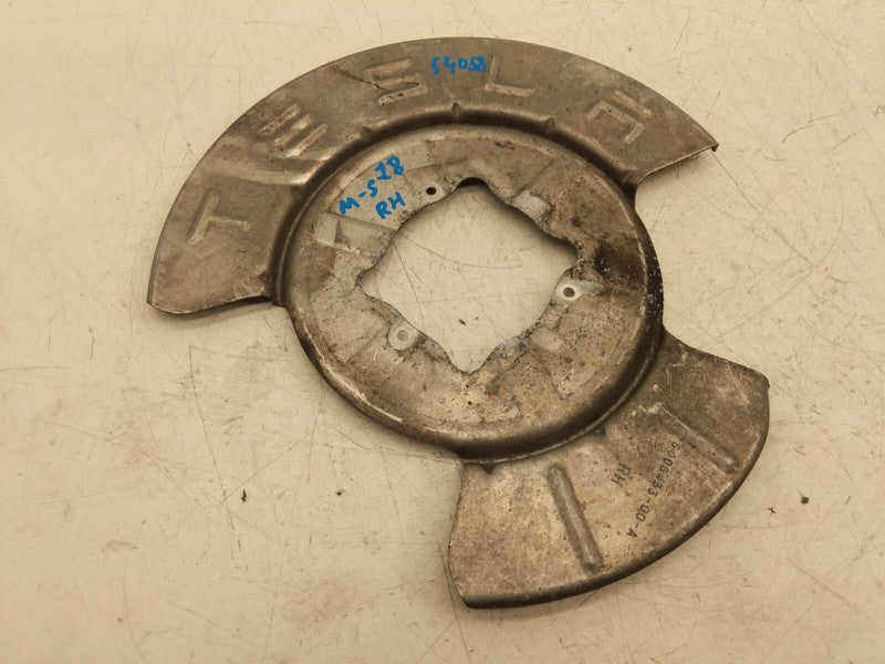 ⭕ 12-20 Tesla Model S X Rear Right Brake Disc Caliper Dust Shield 6006