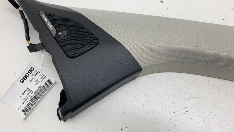 7306606-13 ⭕ 2018 BMW i3 I01 Front Right A-Pillar Upper Trim Cover Panel w/ Speaker Tweeter