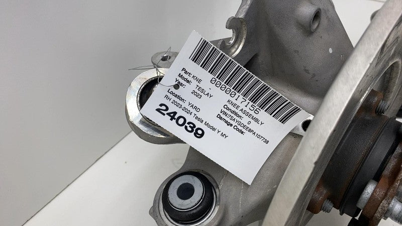 1288416-00-A ⭕ 23-24 Model Y Rear Right Knuckle Hub Fore Toe Link Spring RH AWD 1288416-00-A