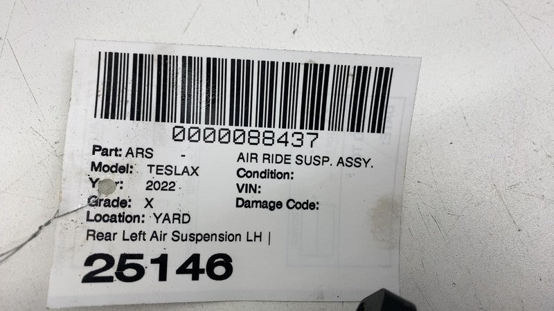 ⭕ 2021-2025 Model X Rear Left Air Suspension Shock Strut Absorber 1620