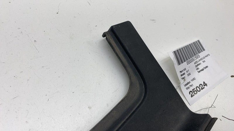 PT00030677 ⭕2022-2024 Rivian R1T Rear Passenger Side Door Back Corner Trim Right PT00030677