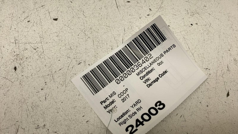 ⭕16-19 Mini Cooper S Rear Passenger Side Door Chrome Trim Molding Righ