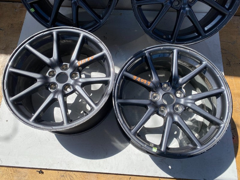 1044221 00 E ⭕ 2017-2020 Tesla Model 3 SET of 4 18'' Alloy Wheel Rim 18x8.5+40MM 1044221-00-E