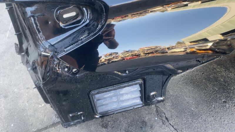 108735714 2021 BMW 530e Rear Passenger Quarter Panel Structural Cut Out Right RH Black 668