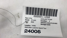 ⭕ 2022-2024 Lucid Air Cooling System Coolant Pump Assy Pipe OEM P11-M10103-01