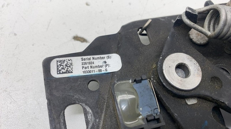 ⭕ 12-20 Tesla Model S X Front Hood Latch Lock Actuator Mechanism 10330