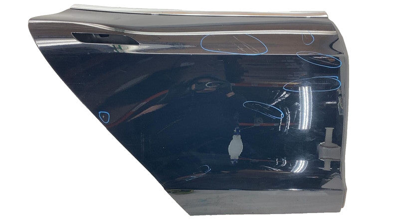 ⭕ 16-20 Tesla Model S Rear Side Door Shell Panel Right Black PBSB 6006