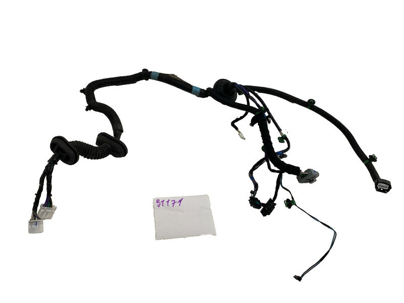 ⭕ 13-14 Model S Rear Driver Side Door Wiring Harness Wire Loom Left 10