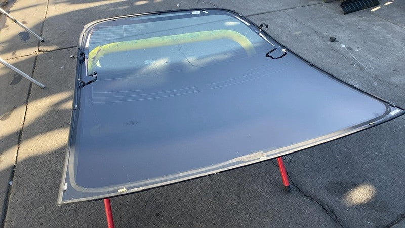⭕ 2024-2025 Tesla Model 3 M3 REAR BACKLITE PANORAMIC ROOF GLASS OEM 17