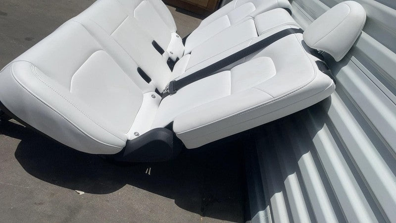 ⭕2020-2022 Tesla Model Y Rear 2nd Row Seat (5-Seater) Premium PUR Whit