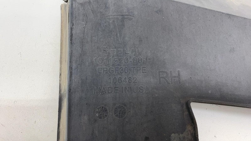 ⭕12-15 Tesla Model S Front Right A/C Air Conditioner Condenser Duct 10