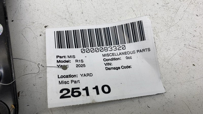 PT00656647C ⭕ 2025 Rivian R1S Front Left Low Note Tone Signal Horn w/ Bracket PT00656647-C