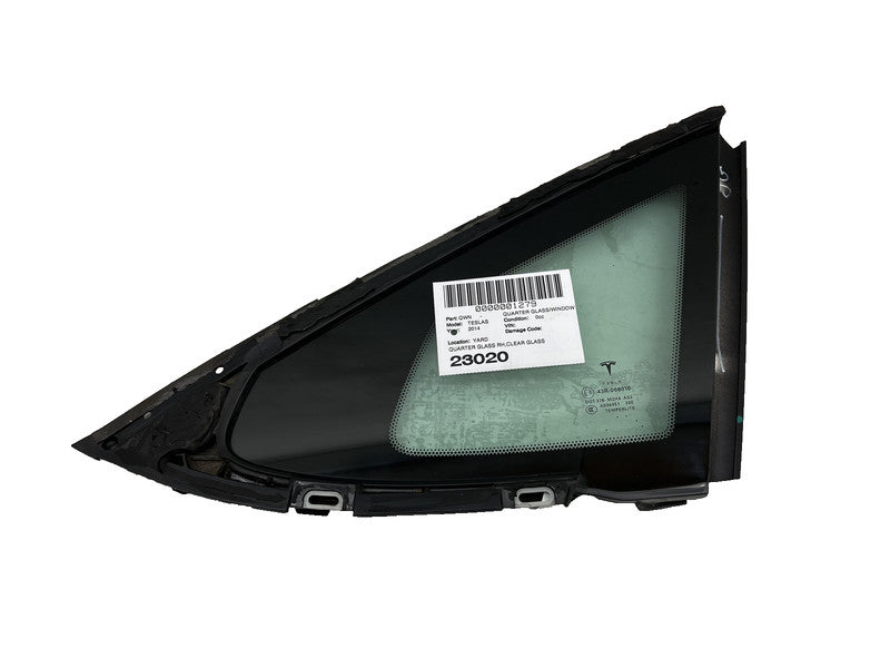 ⭕ 2012-2021 Tesla Model S Rear Passenger Right Quarter Window Glass RH