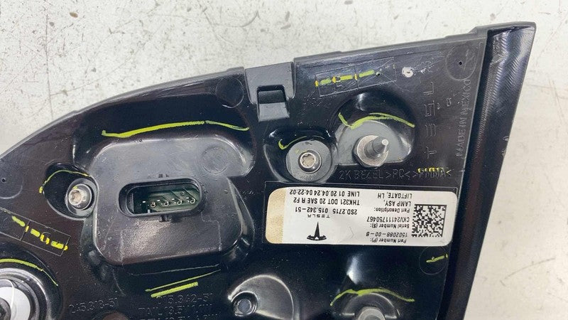 ⭕ 2020-2024 Tesla Model Y Rear Left Inner Taillight LED Tail Lamp 1502