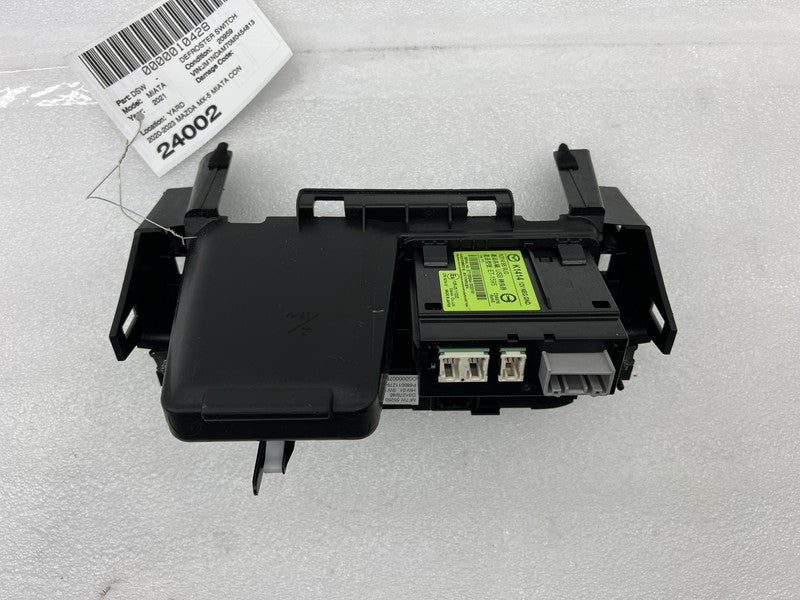 NF7W-55260 2020-2023 Mazda MX-5 Miata Dash Display w/ USB Aux & Defroster Heat Seat Switch