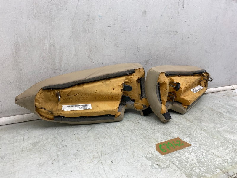 722319723069 ⭕ 12-20 Tesla Model S Rear Left & Right 2nd Row Seat Bolster Cushion Cover Tan