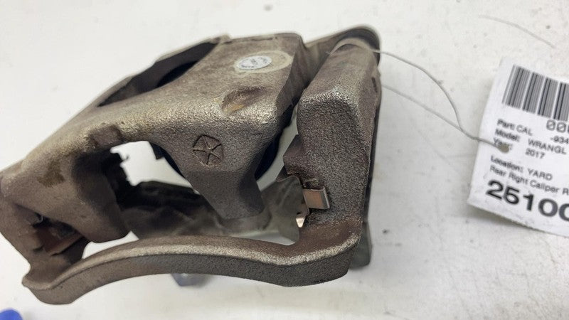 ⭕ 2007-2018 Jeep Wrangler Rear Passenger Side Caliper w/ Brake Hose Line Right
