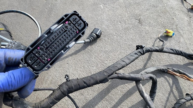 ⭕ 2023 2024 Porsche Cayenne Main Chassis Body Wiring Harness Cable Wir