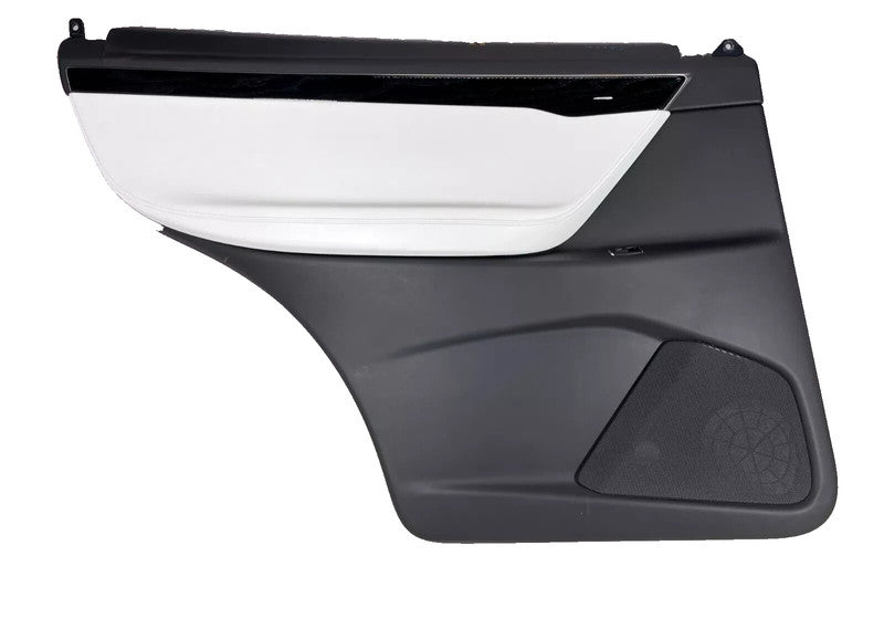 ⭕ 16-20 Model X Rear Left Door Panel Trim Card Cover w/ Molding LH 1058003-18-F