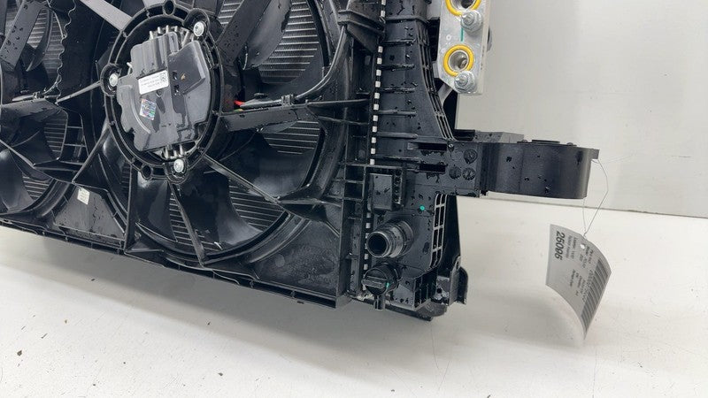 31686169 ⭕2021-2023 Polestar 2 Front Radiator w/ Active Air Shutter & Fan Shroud 31686169