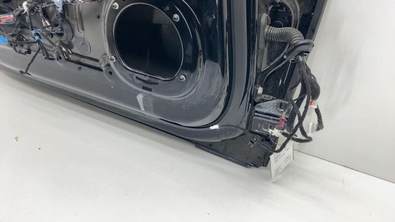 2012-2015 Tesla Model S MS Front Driver Side Door Shell Panel Left LH Black PBSB