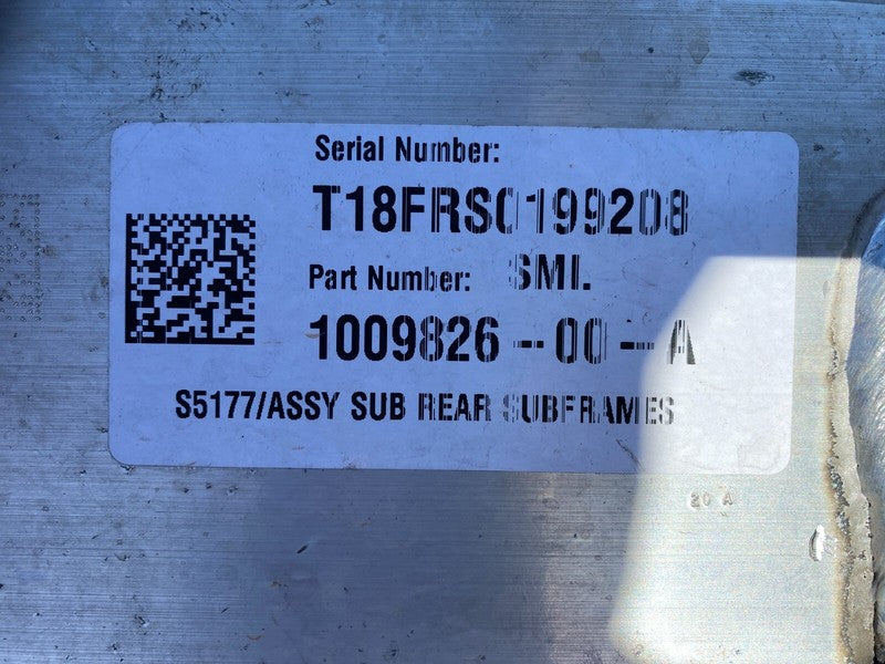 100982600A ⭕ 12-20 Model S X Chassis Subframe Cradle Crossmember w/ Stabilizer 1009826-00-A