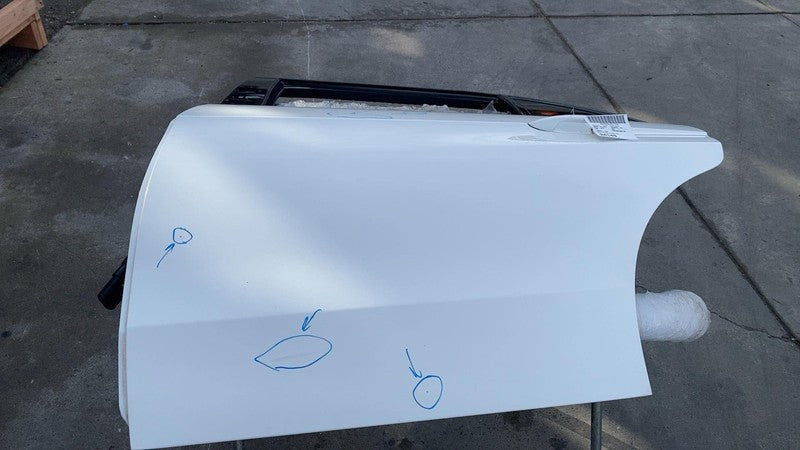 ⭕ 2010-2016 Mercedes-Benz E350 E400 Rear Driver Side Door Shell Panel Left White
