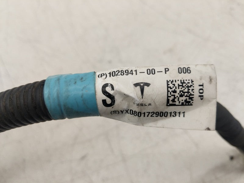 ⭕ 12-15 Tesla Model S Positive Ground Cable Wiring Converter Wire 1028