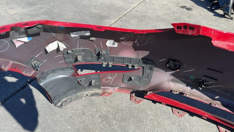 ⭕ 2020 2021 2022 Tesla Model Y Front Bumper Cover Red - PPMR