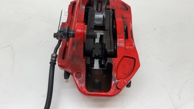 1044642 00 F ⭕ 2017-2023 Tesla Model 3 Front Performance Brake Caliper Red Right 1044642-00-F