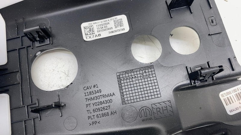 7HM30TX7AB ⭕ 2025 Ram 1500 Rear Passenger Riser Shield Trim Cover Panel Right RH 7HM30TX7AB