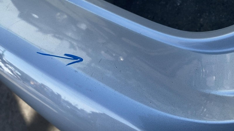 2011-2014 Porsche Cayenne Rear Bumper Fascia Cover w/o Park Assist Silver - LX7W