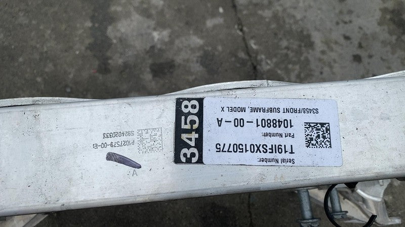 ⭕ 16-20 Tesla Model X Front Subframe Cradle Crossmember w/ Skid Bar 10