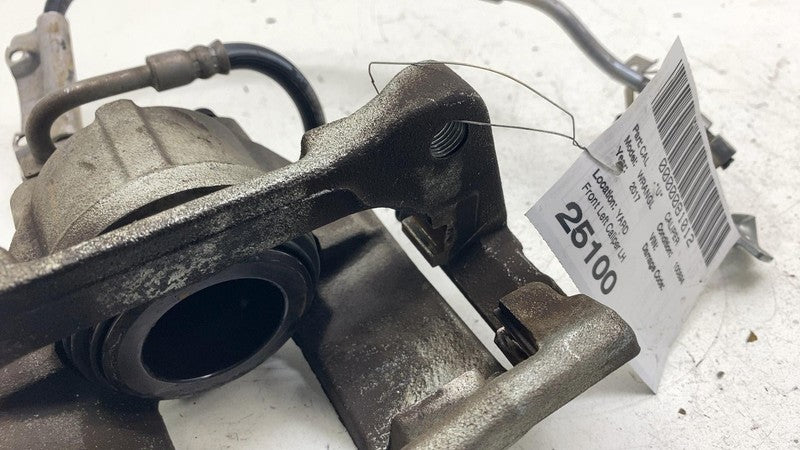 ⭕ 2007-2018 Jeep Wrangler Front Driver Side Caliper w/ Brake Hose Line Left OEM