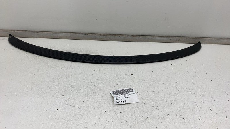 ⭕ 16-20 Model S Rear Trunk Liftgate Lid Spoiler Wing Carbon Fiber 1121