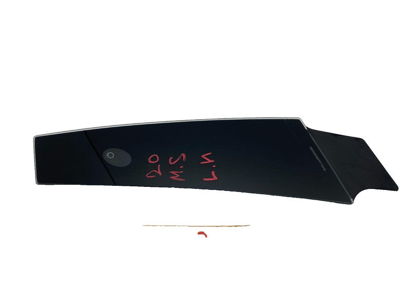 109230600G ⭕ 16-20 Model S Driver Side B-Pillar Applique Glass & Camera Left 1092306-00-G