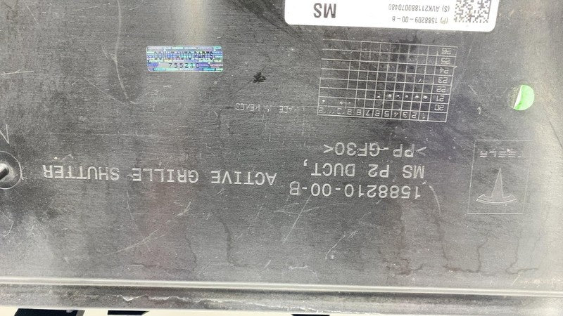 2021-2024 Tesla Model S Cooling Radiator & Air Duct Intake Grille Defl