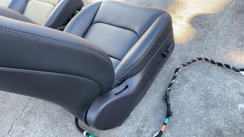 ⭕ 2017 2018 2019 2020 Tesla Model 3 Set Front Left & Right Seat Assembly Black
