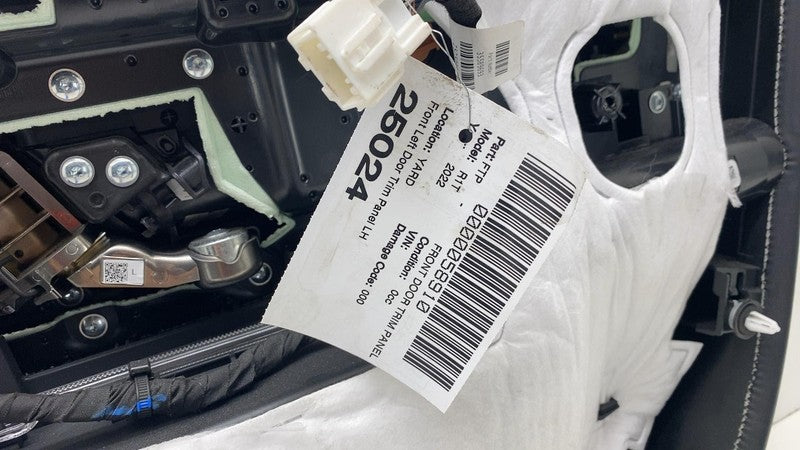 PT00001094 ⭕ 2022-2024 Rivian R1T R1S Front Left Door Trim Panel Black Mountain PT00001094