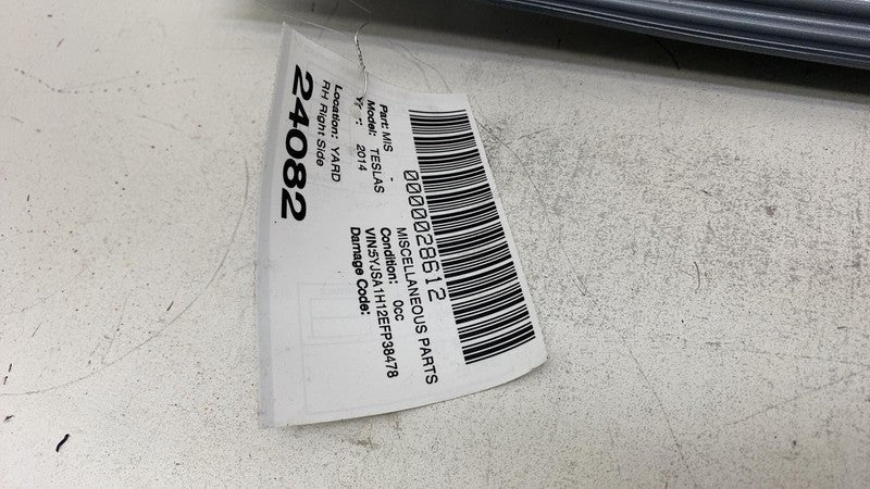 ⭕ 2012-2020 Tesla Model S Right Rocker Panel Scuff Plate Molding w/ Ru