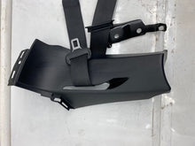 12-20 Model S Rear Right Seat Belt & Retractor w/ C-Pillar Mid Trim 1023136-00-C