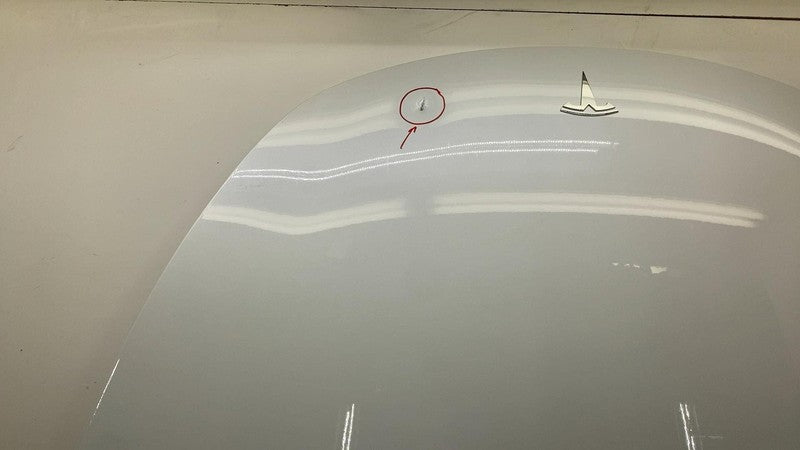⭕ 2020-2024 Tesla Model Y Front Bonnet Hood Shell Panel Assy White PPSW (DAMAGE)
